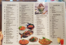 SANOOK KITCHEN MENU SINGAPORE