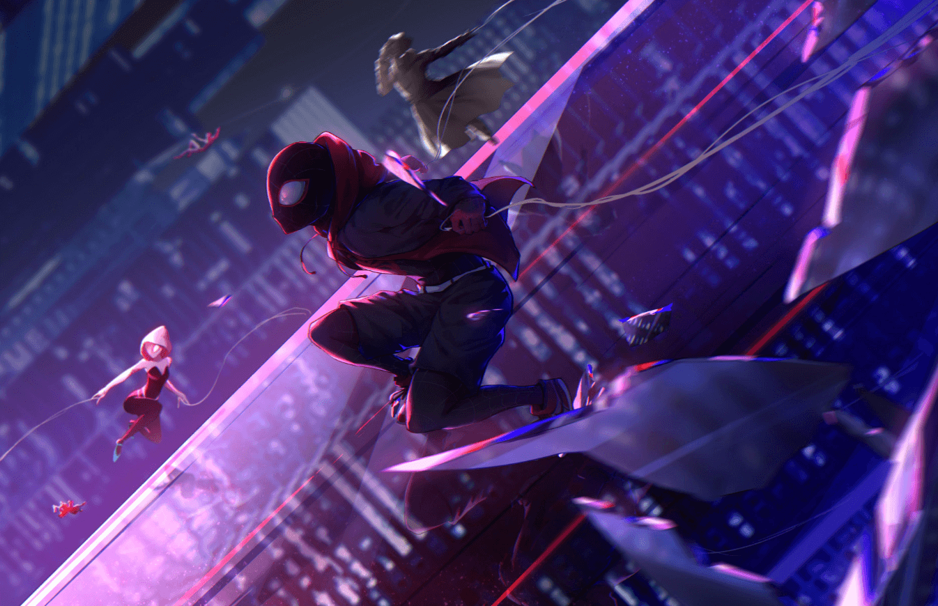 Wallpaper:6tiftzt5opi= Spider Man Into the Spider Verse