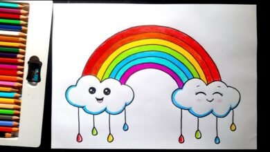 Beautiful:_Jpo5ncmfa8= Rainbow Drawing