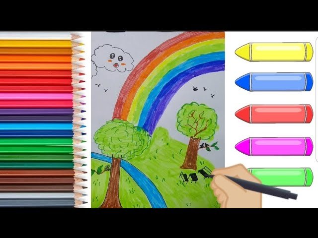 Beautiful:_Jpo5ncmfa8= Rainbow Drawing